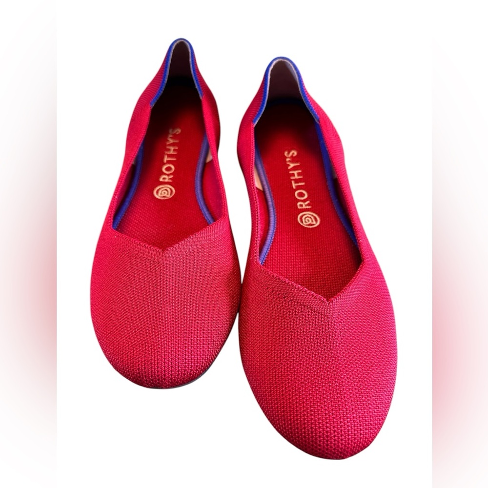 Rothy's Women's Red Flats